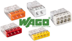 Клеммы для электромонтажа WAGO