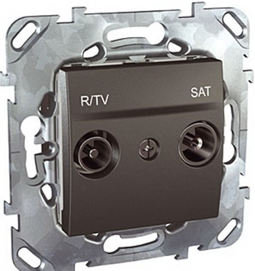 R-TV/SAT розетка одиночная - Unica TOP R-TV/SAT розетка одиночная - Unica TOP