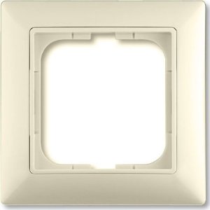 Рамка на 1 позицию Basic 55 - слоновая кость Рамка на 1 позицию Basic 55 - слоновая кость