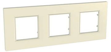 Рамка на 3 позиции "камень" - Unica Quadro Рамка на 3 позиции "камень" - Unica Quadro