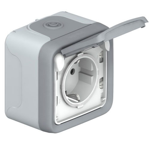 Розетка с заземлением Legrand Plexo IP55 Розетка с заземлением Legrand Plexo IP55