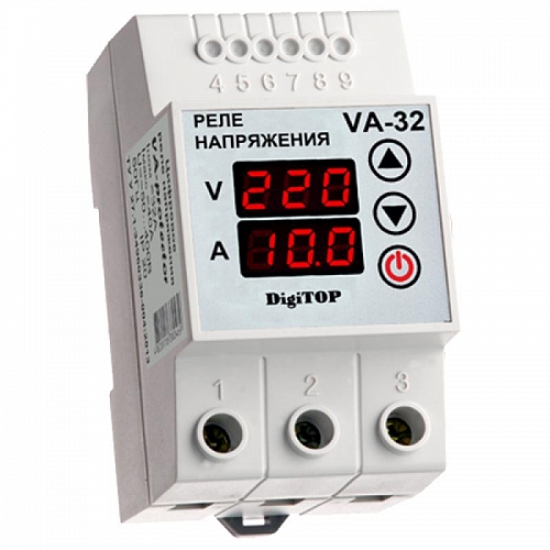 Реле напряжения DigiTOP VA-32A Реле напряжения DigiTOP VA-32A
