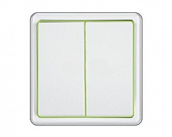Выключатель двухклавишный с индикацией STandard ST 150