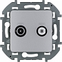 Розетка TV/SAT Inspiria - алюминий Розетка TV/SAT Inspiria - алюминий