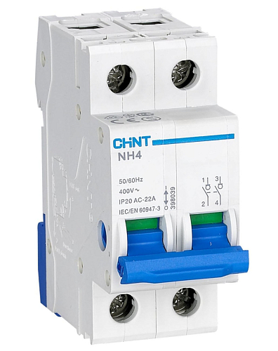 Выключатель Нагрузки NH4 2P 63A CHINT Выключатель Нагрузки NH4 2P 63A CHINT