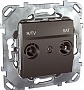 R-TV/SAT розетка одиночная - Unica TOP R-TV/SAT розетка одиночная - Unica TOP