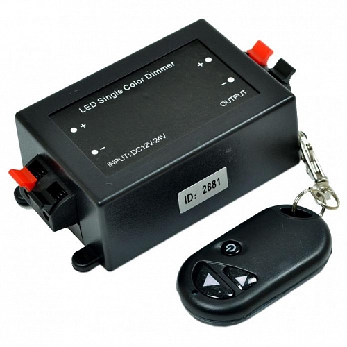 Диммер 8А 12V 96W управление пультом LN-RF3B