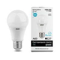 LED Лампочка Gauss E-27 Шар 10Вт 4100К