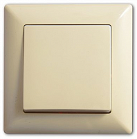 Выключатель одноклавишный Visage - беж