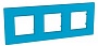 Рамка на 3 позиции "голубика" - Unica Quadro Рамка на 3 позиции "голубика" - Unica Quadro