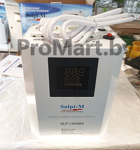 Стабилизатор напряжения SLP-1500BА Стабилизатор напряжения SLP-1500BА