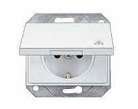 Розетка с заземлением без рамки, с крышой (IP44) STandard ST 150