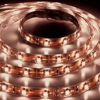 Влагозащищённая лента LED Feron 5050 14,4Вт/м - тёплый белый