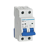 ВА NB1-63 2P 40А 6кА х-ка C CHINT