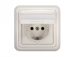 Розетка с заземлением (IP44) SPectrum SP 300
