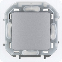 Переключатель IP44 Inspiria - алюминий