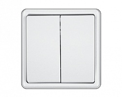 Выключатель двухклавишный STandard ST 150