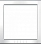 Декоративный элемент белый - Unica Basic Декоративный элемент белый - Unica Basic