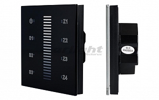 Панель Sens Black (DIM, 4 зоны)