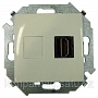 Розетка HDMI SIMON 15 - слоновая кость Розетка HDMI SIMON 15 - слоновая кость