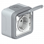Розетка с заземлением Legrand Plexo IP55 Розетка с заземлением Legrand Plexo IP55